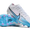 Botas de Fútbol Nike Air Zoom Mercurial Vapor XV Elite AG Blanco Azul