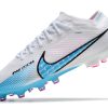 Botas de Fútbol Nike Air Zoom Mercurial Vapor XV Elite AG Blanco Azul