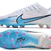 Botas de Fútbol Nike Air Zoom Mercurial Vapor XV Elite AG Blanco Azul