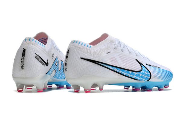 Botas de Fútbol Nike Air Zoom Mercurial Vapor XV Elite AG Blanco Azul