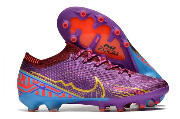 Botas de Fútbol Nike Air Zoom Mercurial Vapor XV Elite AG Morado oscuro