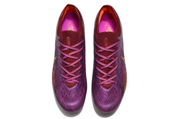 Botas de Fútbol Nike Air Zoom Mercurial Vapor XV Elite AG Morado oscuro