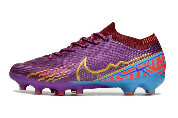 Botas de Fútbol Nike Air Zoom Mercurial Vapor XV Elite AG Morado oscuro