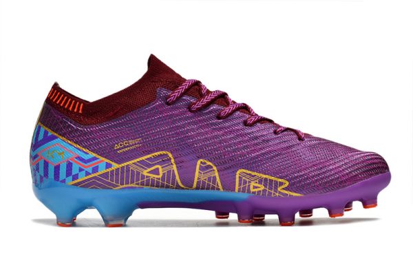 Botas de Fútbol Nike Air Zoom Mercurial Vapor XV Elite AG Morado oscuro