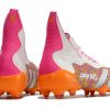 Botas de Fútbol Adidas Predator FREAK + FG Naranja Blanco Morado