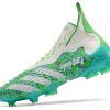 Botas de Fútbol Adidas Predator FREAK + FG Verde Blanco