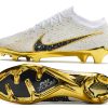 Botas de Fútbol Nike Air Zoom Mercurial Superfly IX Elite FG Blanco Dorado