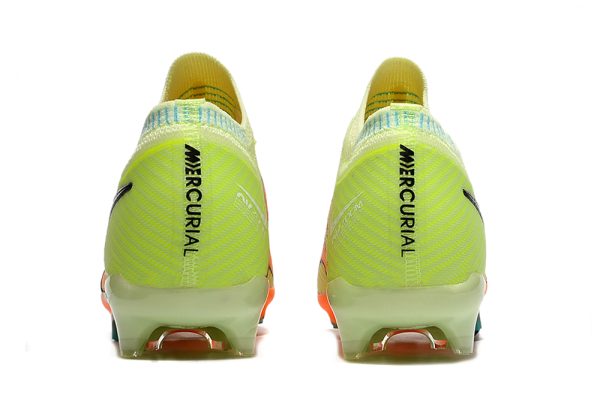 Botas de Fútbol Nike Air Zoom Mercurial Vapor XV Elite FG Verde Naranja