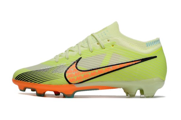 Botas de Fútbol Nike Air Zoom Mercurial Vapor XV Elite FG Verde Naranja