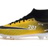 Botas de Fútbol Nike Air Zoom Mercurial Superfly IX Elite FG Amarillo Negro