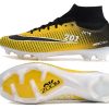 Botas de Fútbol Nike Air Zoom Mercurial Superfly IX Elite FG Amarillo Negro