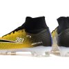 Botas de Fútbol Nike Air Zoom Mercurial Superfly IX Elite FG Amarillo Negro