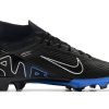 Botas de Fútbol Nike Zoom Vapor 15 Elite SE FG Hombres Negro Azul