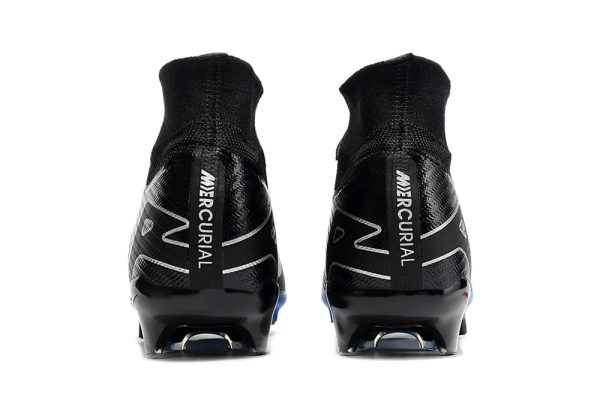 Botas de Fútbol Nike Zoom Vapor 15 Elite SE FG Hombres Negro Azul