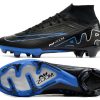 Botas de Fútbol Nike Zoom Vapor 15 Elite SE FG Hombres Negro Azul