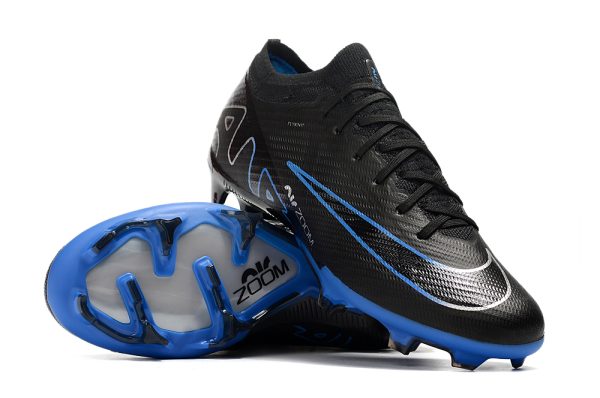 Botas de Fútbol Nike Zoom Vapor 15 Elite SE FG Negro Azul