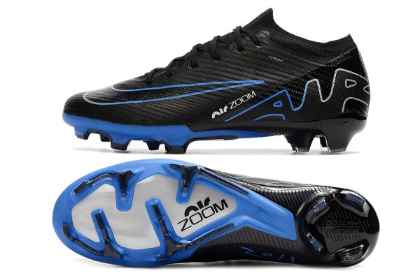 Botas de Fútbol Nike Zoom Vapor 15 Elite SE FG Negro Azul