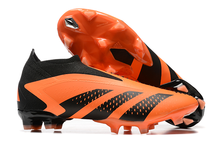 Botas de Fútbol Adidas PREDATOR ACCURACY+ FG Naranja Negro