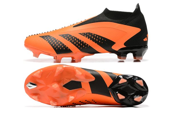 Botas de Fútbol Adidas PREDATOR ACCURACY+ FG Naranja Negro