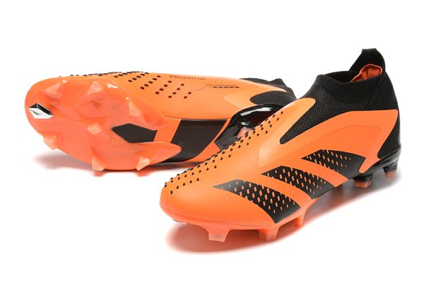 Botas de Fútbol Adidas PREDATOR ACCURACY+ FG Naranja Negro