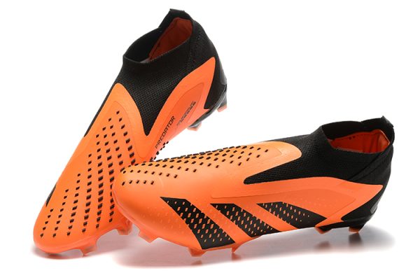 Botas de Fútbol Adidas PREDATOR ACCURACY+ FG Naranja Negro