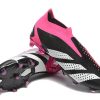 Botas de Fútbol Adidas PREDATOR ACCURACY+ FG Negro Rosa Blanco