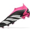 Botas de Fútbol Adidas PREDATOR ACCURACY+ FG Negro Rosa Blanco