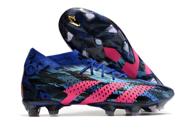 Botas de Fútbol Adidas PREDATOR ACCURACY23.1 FG Azul Rosa Negro