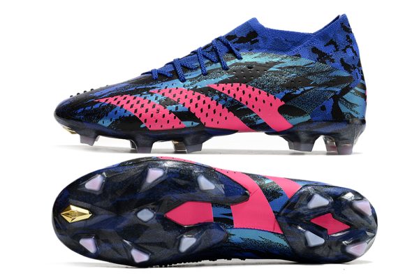 Botas de Fútbol Adidas PREDATOR ACCURACY23.1 FG Azul Rosa Negro