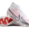 Botas de Fútbol Nike Air Zoom Mercurial Superfly IX Elite FG Blanco Rojo