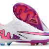 Botas de Fútbol Nike Air Zoom Mercurial Vapor XV Elite AG Blanco Rosa Morado