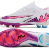 Botas de Fútbol Nike Air Zoom Mercurial Vapor XV Elite AG Blanco Rosa Morado