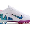 Botas de Fútbol Nike Air Zoom Mercurial Vapor XV Elite AG Blanco Rosa Morado