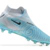 Botas de Fútbol Nike Phantom GX Elite FG Azul Blanco Dorado