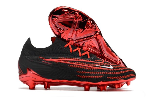 Botas de Fútbol Nike Phantom GX Elite FG Hombres Negro Rojo