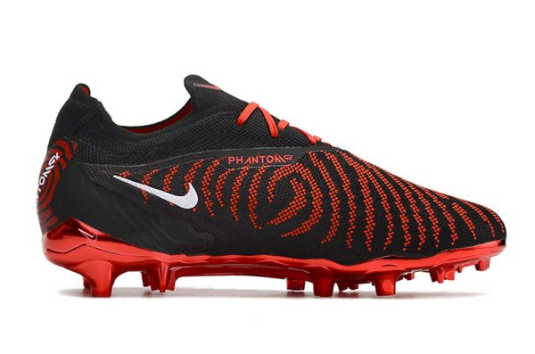 Botas de Fútbol Nike Phantom GX Elite FG Hombres Negro Rojo