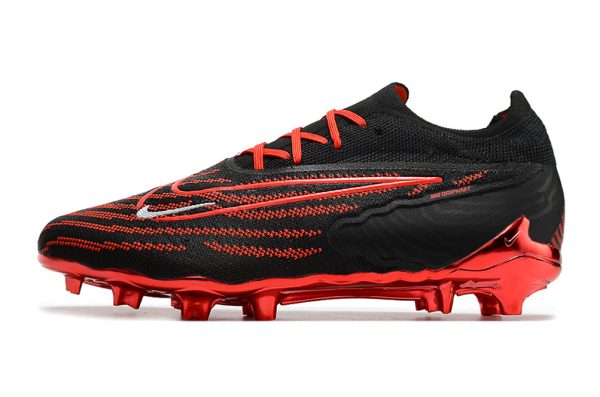 Botas de Fútbol Nike Phantom GX Elite FG Hombres Negro Rojo