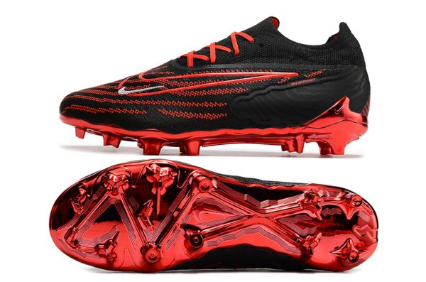 Botas de Fútbol Nike Phantom GX Elite FG Hombres Negro Rojo