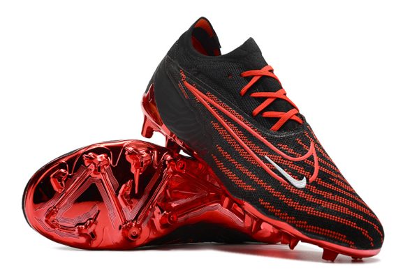 Botas de Fútbol Nike Phantom GX Elite FG Hombres Negro Rojo