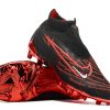 Botas de Fútbol Nike Phantom GX Elite FG Negro Rojo