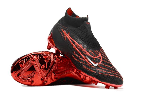 Botas de Fútbol Nike Phantom GX Elite FG Negro Rojo