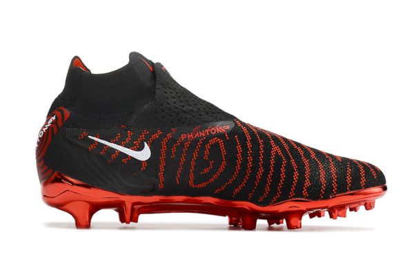 Botas de Fútbol Nike Phantom GX Elite FG Negro Rojo