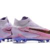 Botas de Fútbol Nike Phantom GX Elite FG Rosa Púrpura Oro