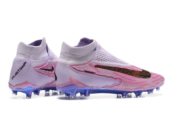 Botas de Fútbol Nike Phantom GX Elite FG Rosa Púrpura Oro