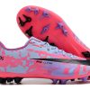 Botas de Fútbol Nike Vapor 15 Academy AG Rosa Morado Azul