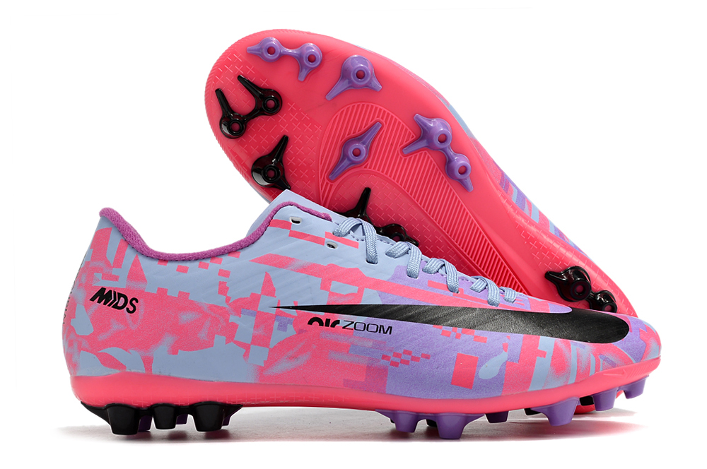 Botas de Fútbol Nike Vapor 15 Academy AG Rosa Morado Azul