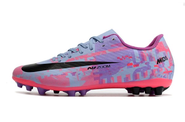 Botas de Fútbol Nike Vapor 15 Academy AG Rosa Morado Azul