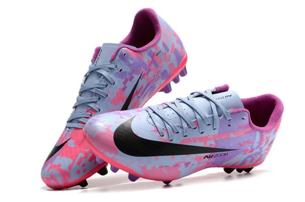 Botas de Fútbol Nike Vapor 15 Academy AG Rosa Morado Azul