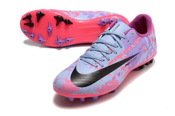 Botas de Fútbol Nike Vapor 15 Academy AG Rosa Morado Azul