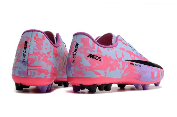 Botas de Fútbol Nike Vapor 15 Academy AG Rosa Morado Azul